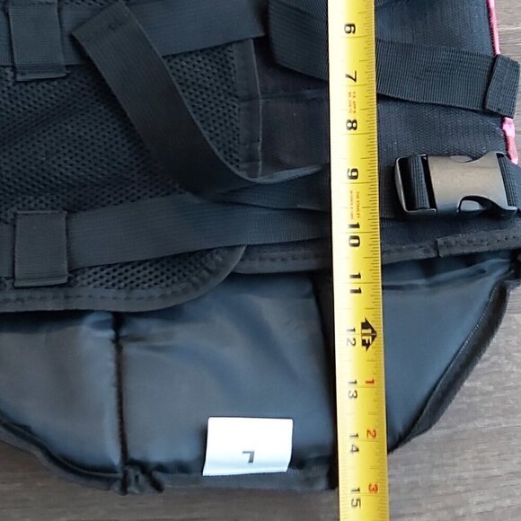 NWOT Pink Paw and Bones Print Dog Life Jacket/Vest With Handle - Size Large - Picture 5 of 6